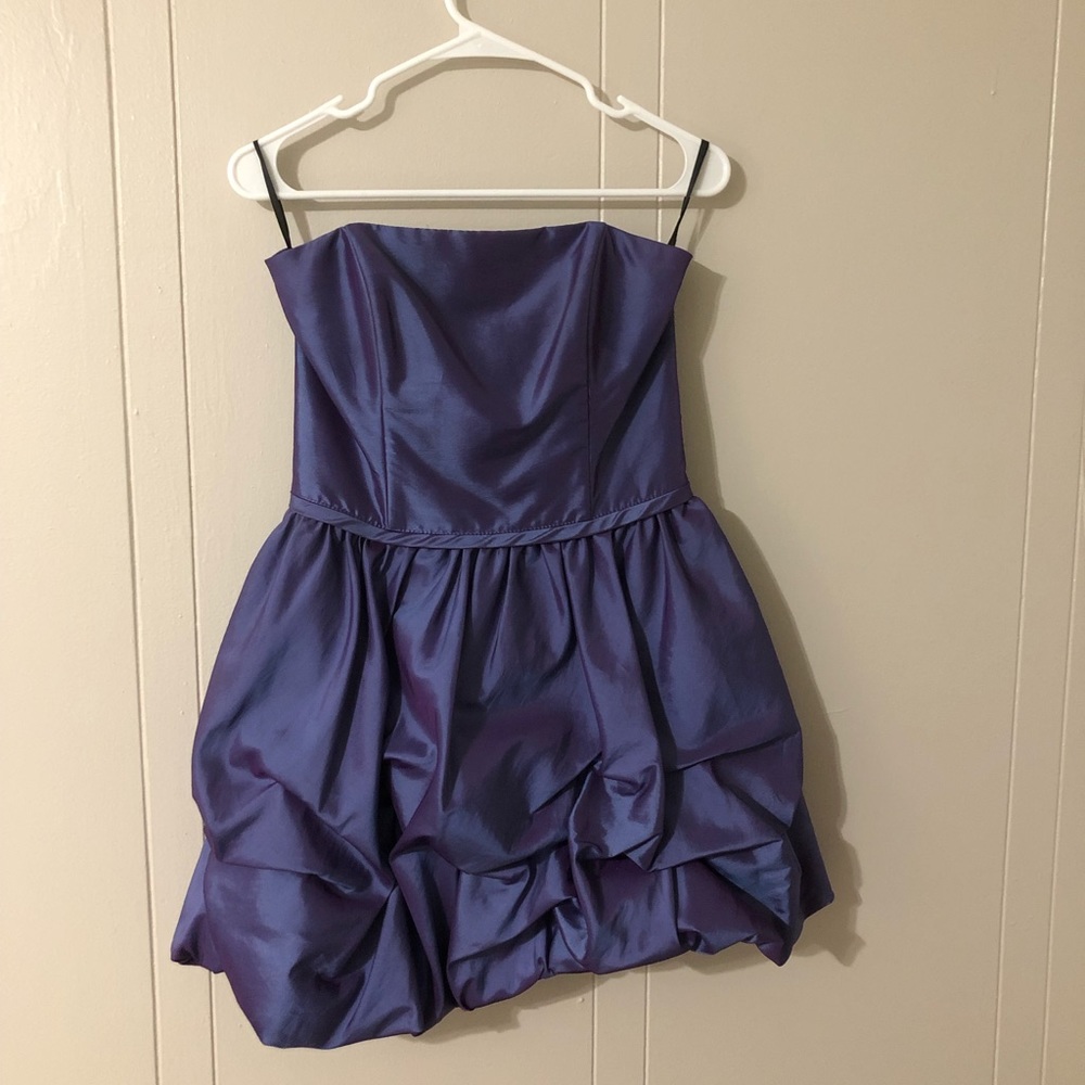 Purple iridescent homecoming / cocktail dress!